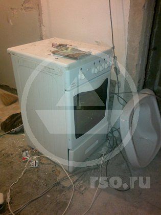 Газовая кухонная плита отключена от коммуникаций и демонтирована. Запорная газовая арматура надёжно перекрыта и законсервирована на время ремонта. Газовая кухонная плита отключена от коммуникаций и демонтирована. Запорная газовая арматура надёжно перекрыта и законсервирована на время ремонта.