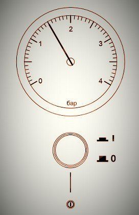Подготовка к обвязке двухконтурного котла viessmann 111 w начинается с предварительной проверки давления в системе с помощью манометра и последующего включения кнопки запуска.
