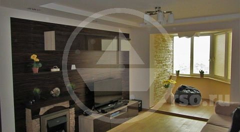 Утепление балкона в соответствии с технологией обеспечивает клиенту комфортное пользование расширенным помещением гостиной.