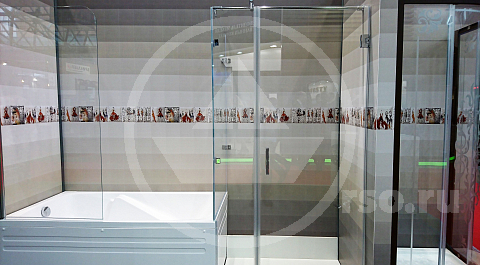 Комплексная душевая секция