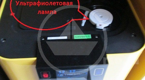 Расположение угольного фильтра