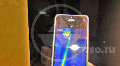 Даже в тёмной комнате тепловизор может определить, что обвязка газового котла отопления проведена верно и собранная система труб и нагревательных устройств работает исправно.