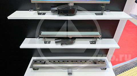 Виды трапов для душа